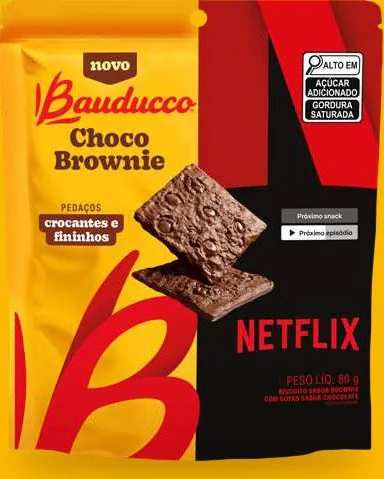 Choco Brownie 80 g, embalagem