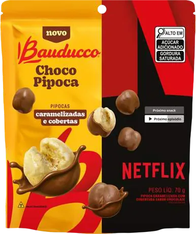Choco Pipoca 70 g, embalagem