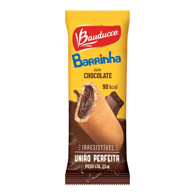 Maxi Chocolate Bauducco, embalagem de 25 g